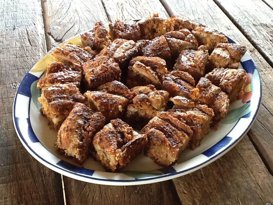 Torta de banana integral