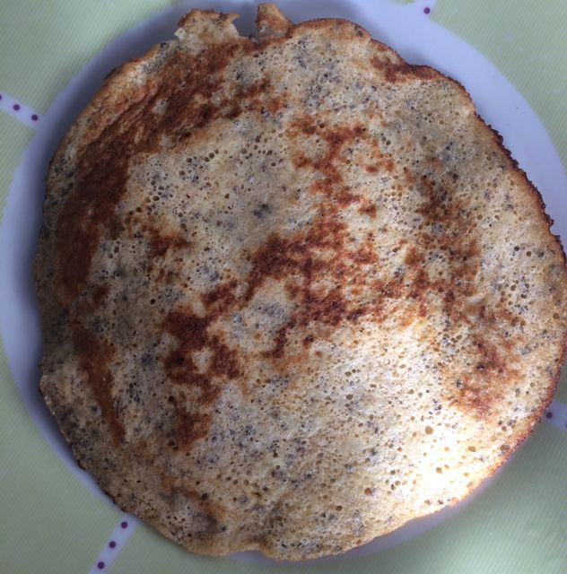 Panqueca fit de banana