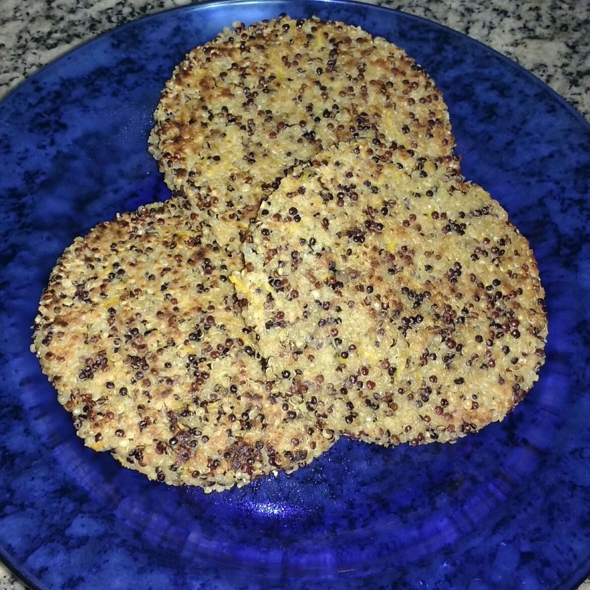 Hambúrguer de quinoa