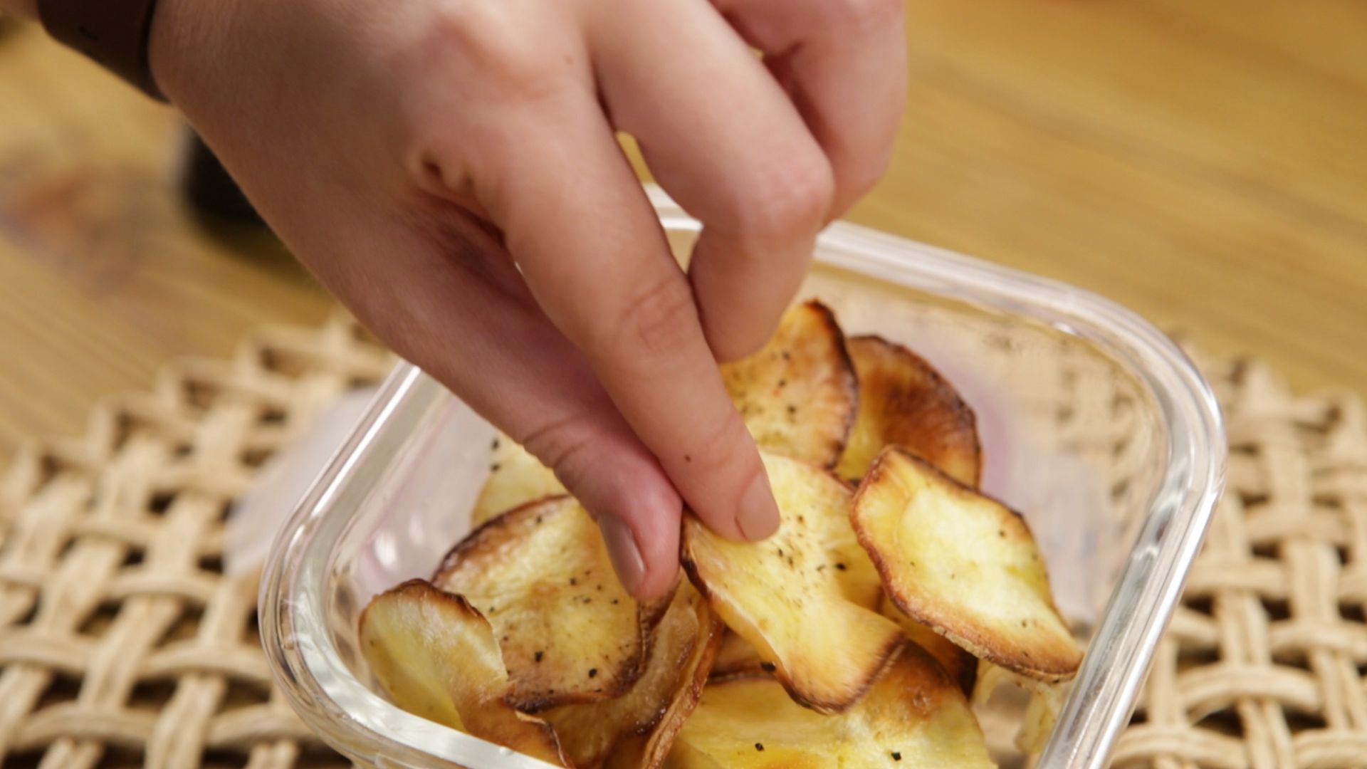 Chips de mandioca
