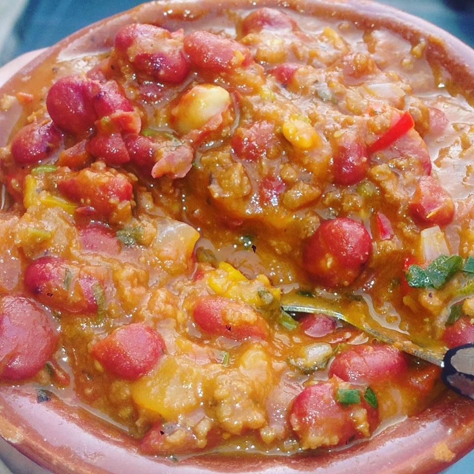 Chilli mexicano vegetariano