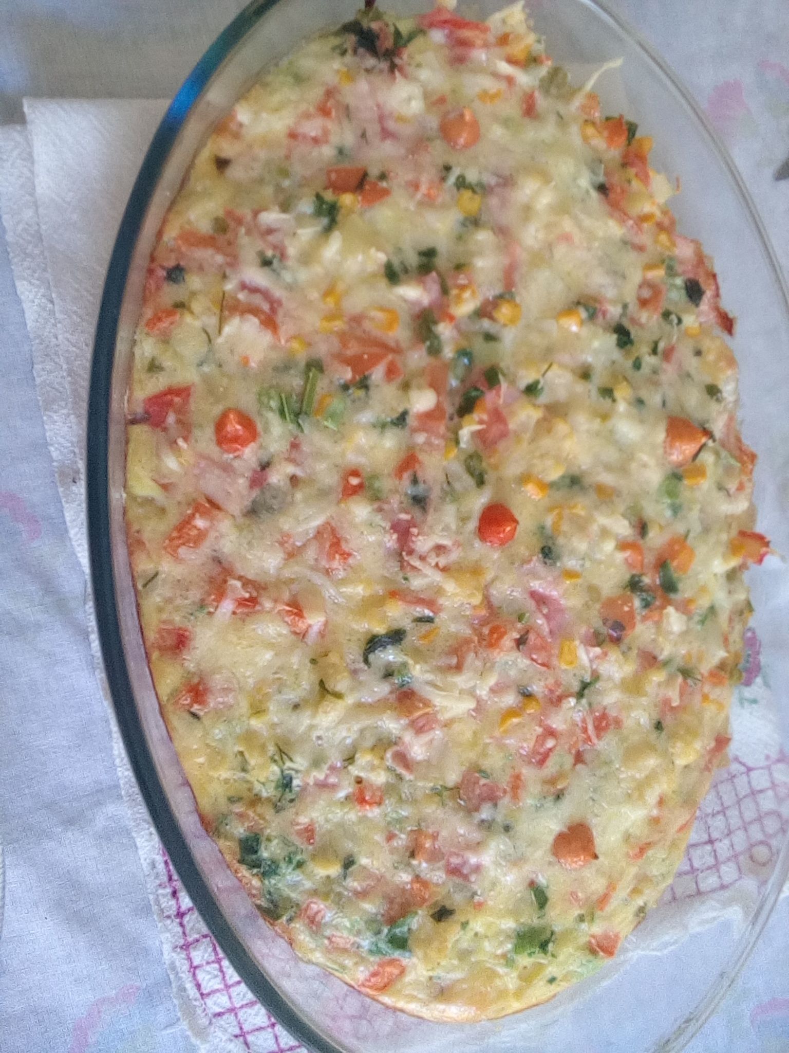 Omelete de forno