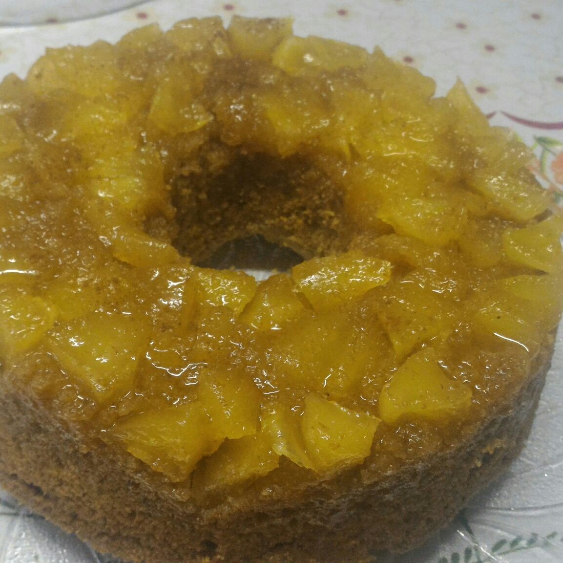 Bolo de maçã fit