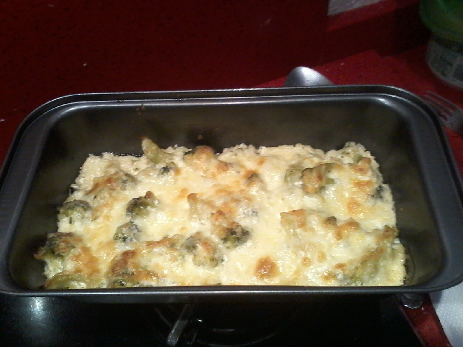 Brócolis gratinado